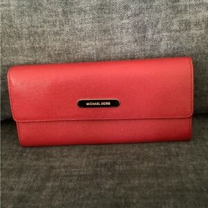 Michael Kors Red Women's Wallet